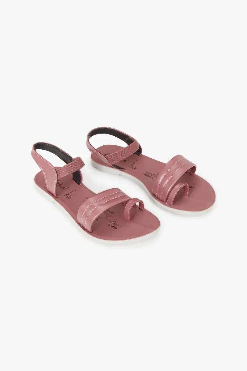 Women's Solid Backstrap Sandals