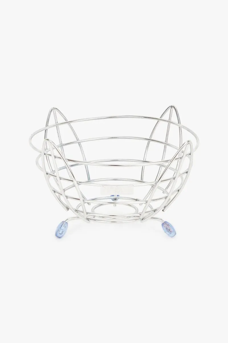 Stainless Steel Fruit Basket - 13 cm