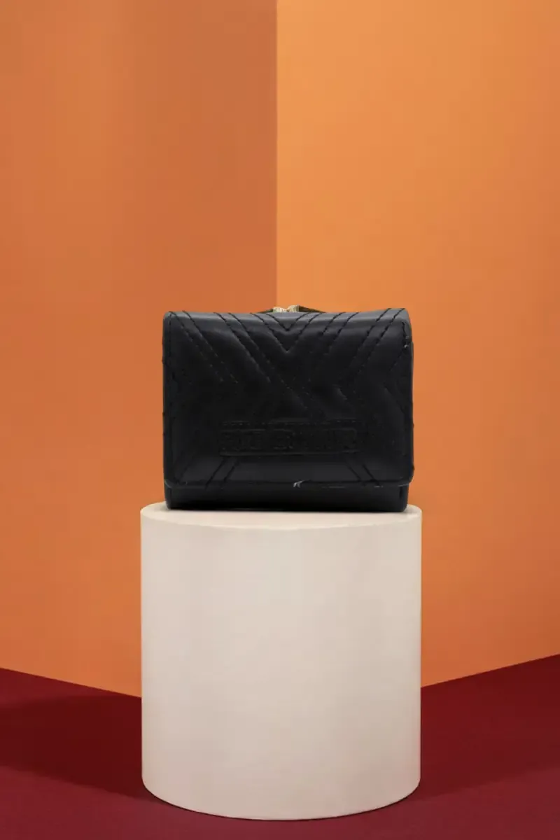 Bi-Fold Casual Purse for Women 008444BLA