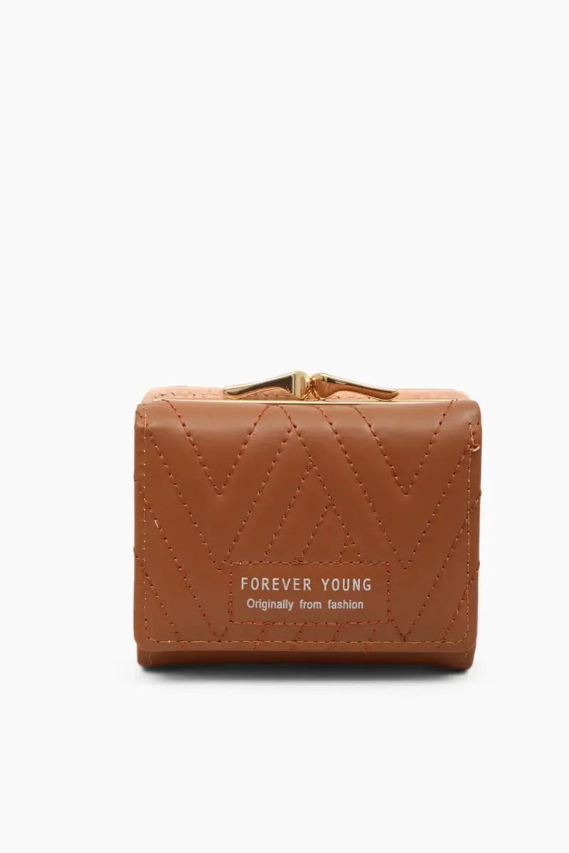 Bi-Fold Casual Purse for Women 008459BRO