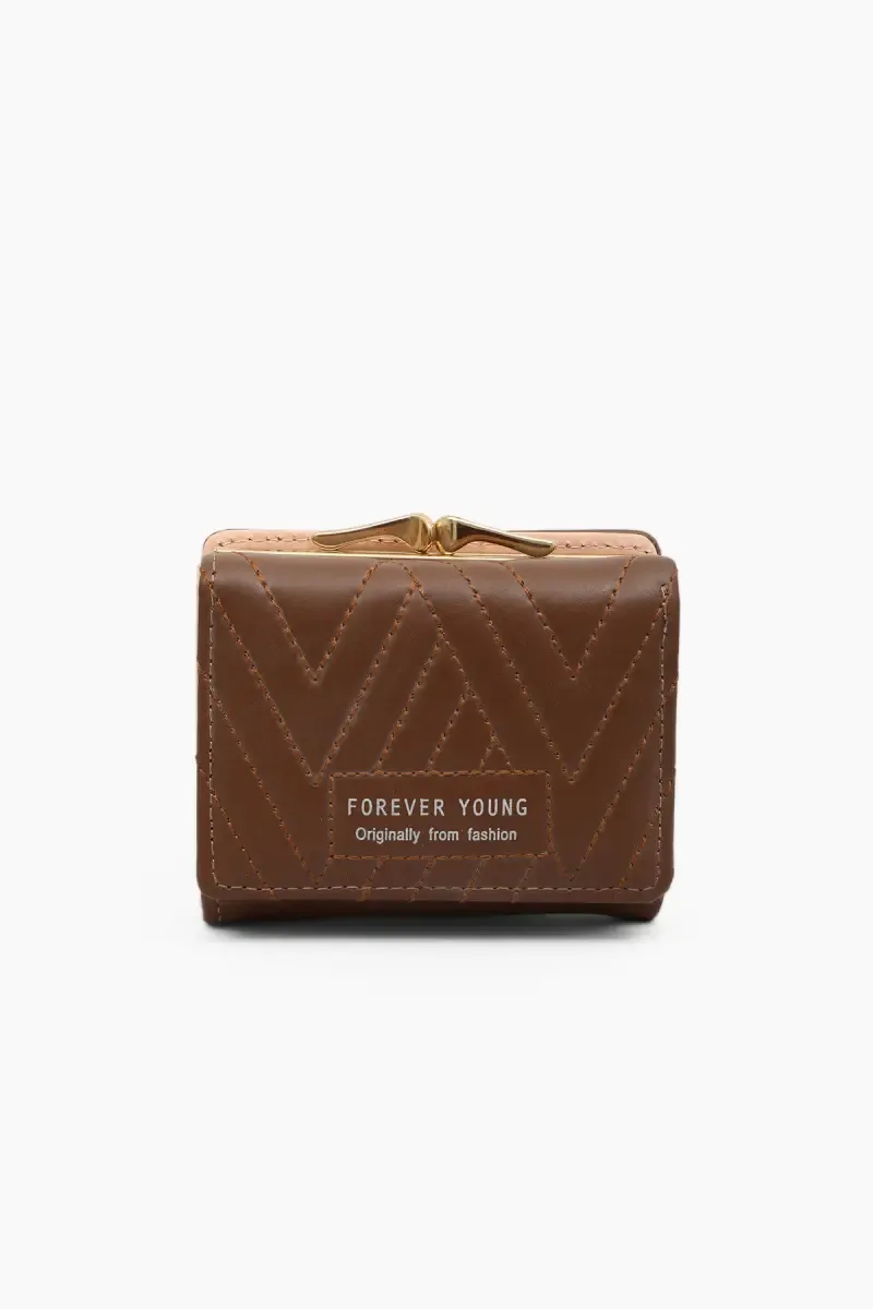 Bi-Fold Casual Purse for Women