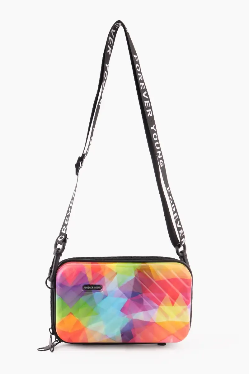 Latest Trend Detachable Strap Box Sling for Girls 008463SPL