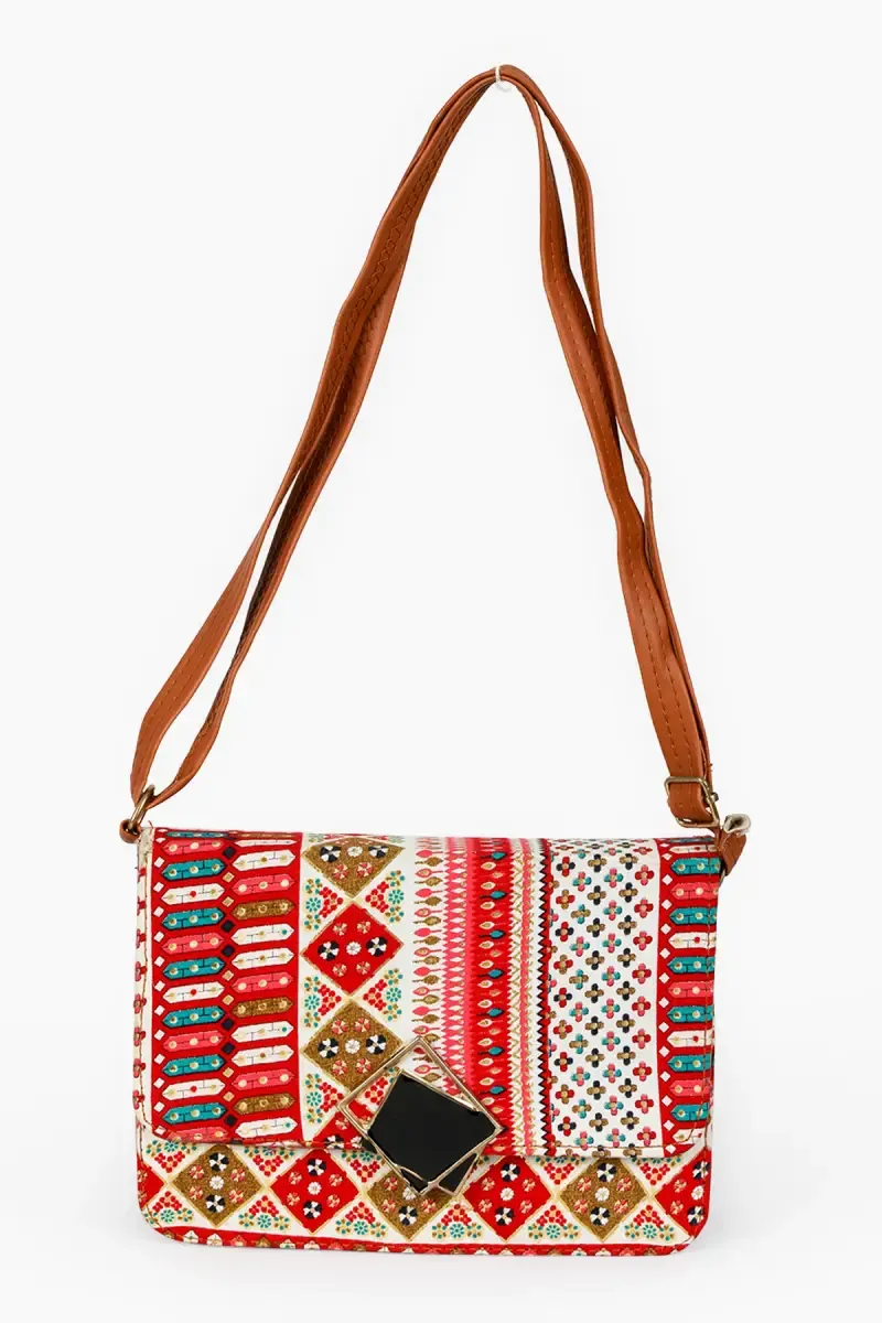 Magnetic Closure Casual Sling Bag for Women