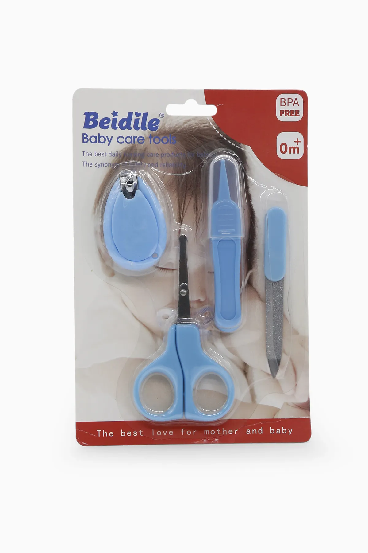 Mommas Baby Nail Care Tool Kit (Blue)- 4 Piece 008651BLU