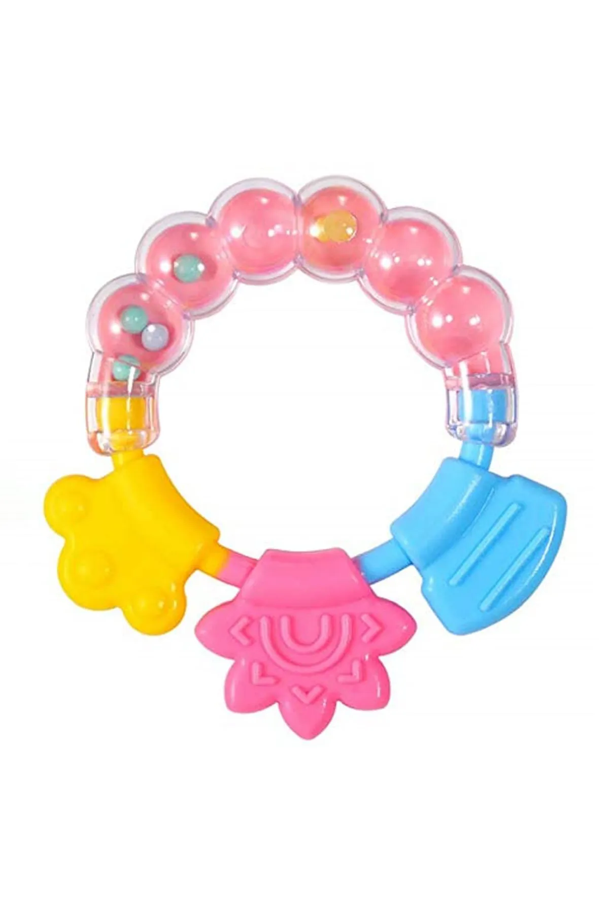 Bell Teether Ring (Pink)