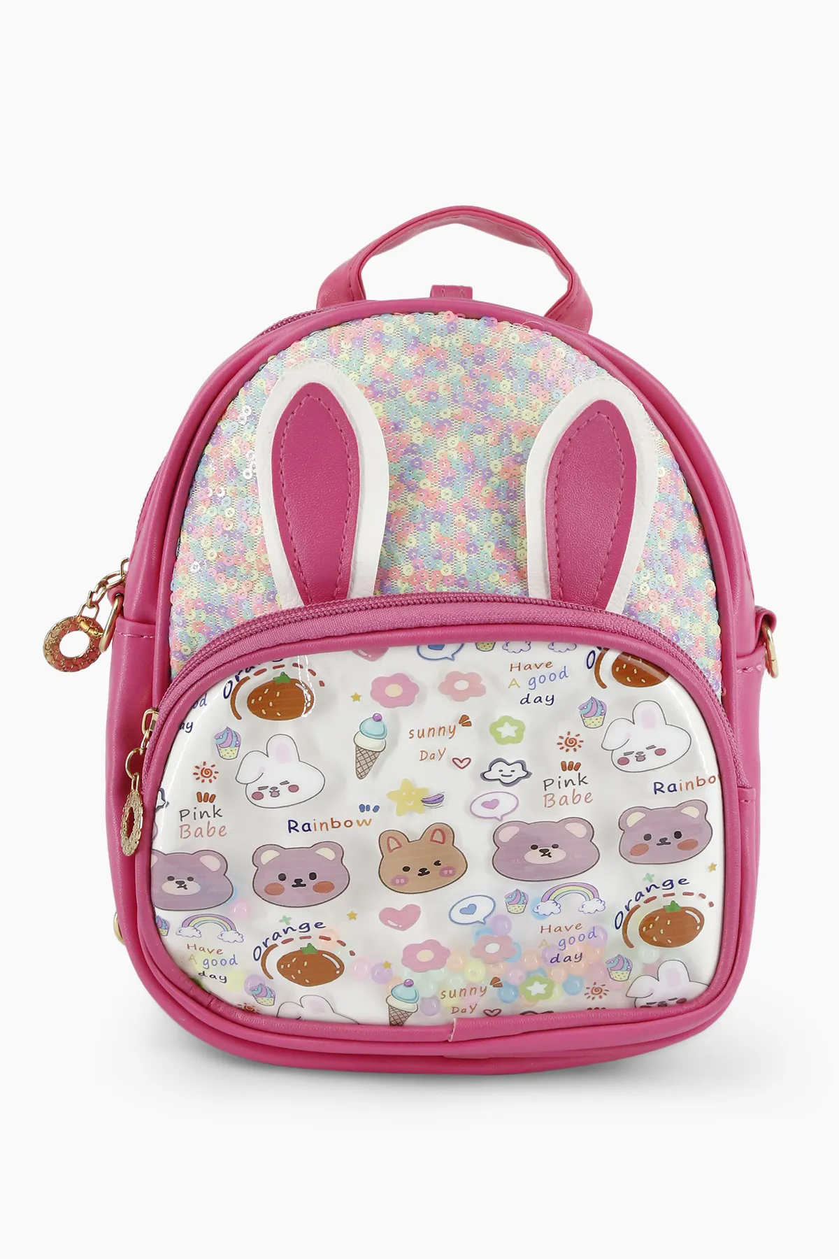 Embellished Casual Backpack for Kids 008676DARPIN