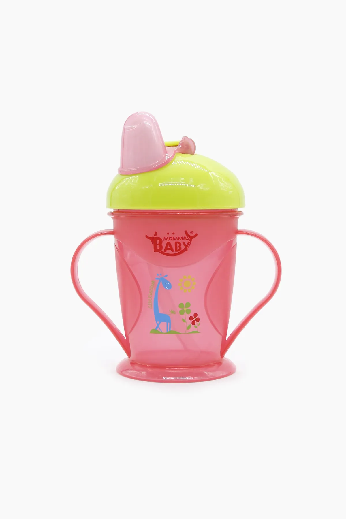 Mommas New Born Baby Sippy Cup (Pink)- 200ml  008718PIN
