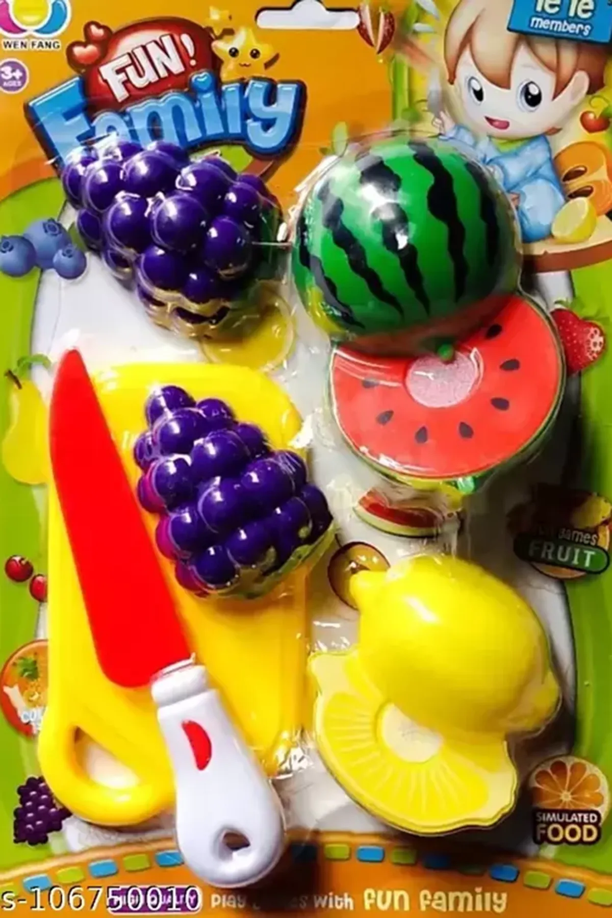 Fruit Cutting Activity Toy for Kids