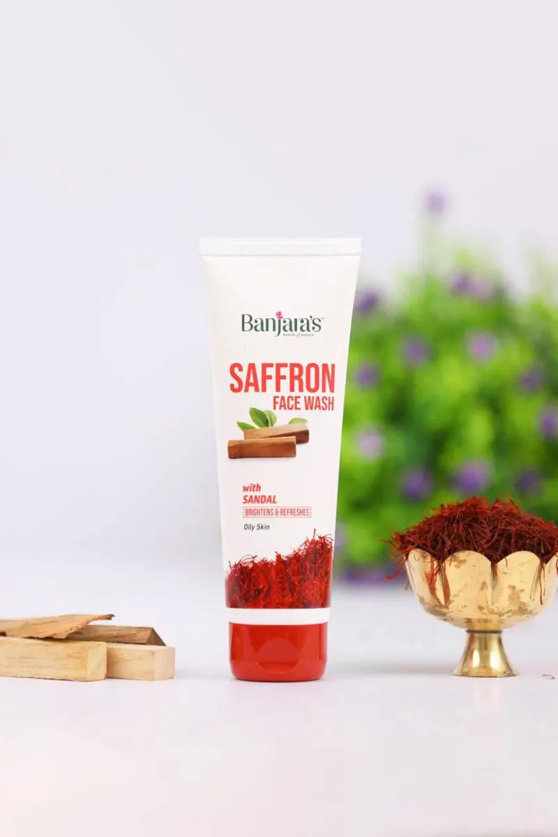 Banjara's Saffron & Sandal Brightening Face Wash - 100ml