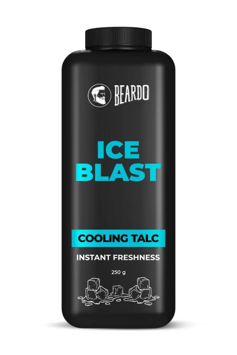 Beardo Ice Blast Talc Powder for Men - 250g