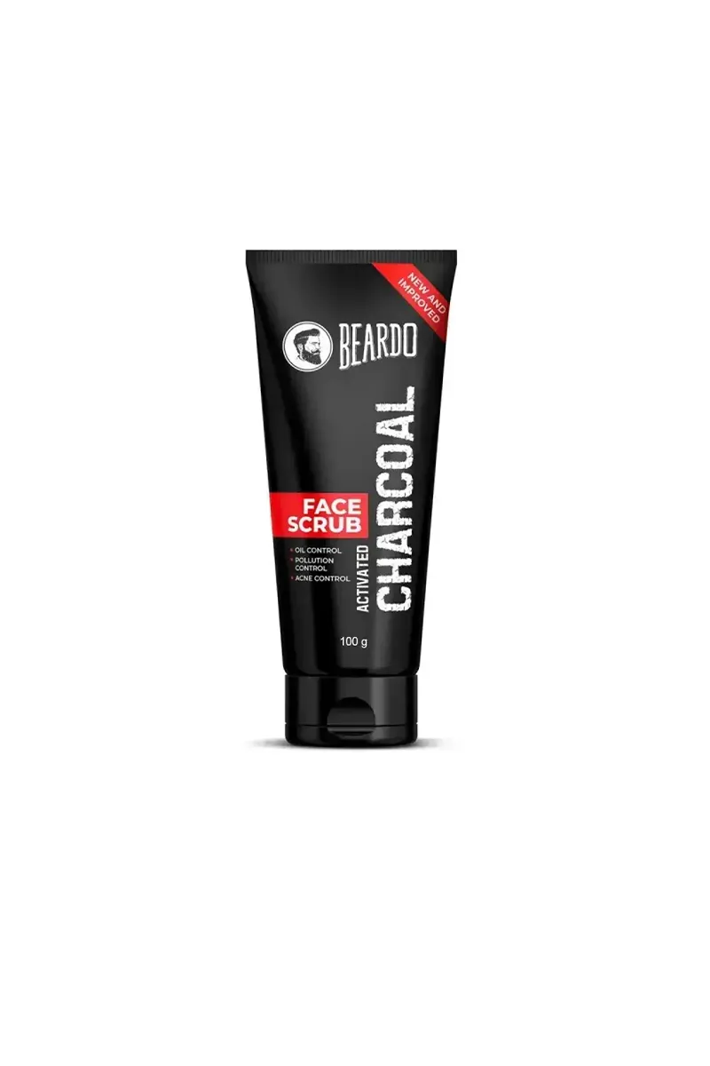Beardo Activated Charcoal Face Scrub - 100g