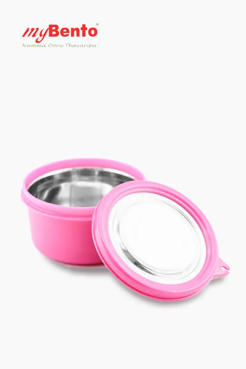 MyBento Plastic & Stainless Steel Pact 110-SS4.0H Lunch Box - 400ml