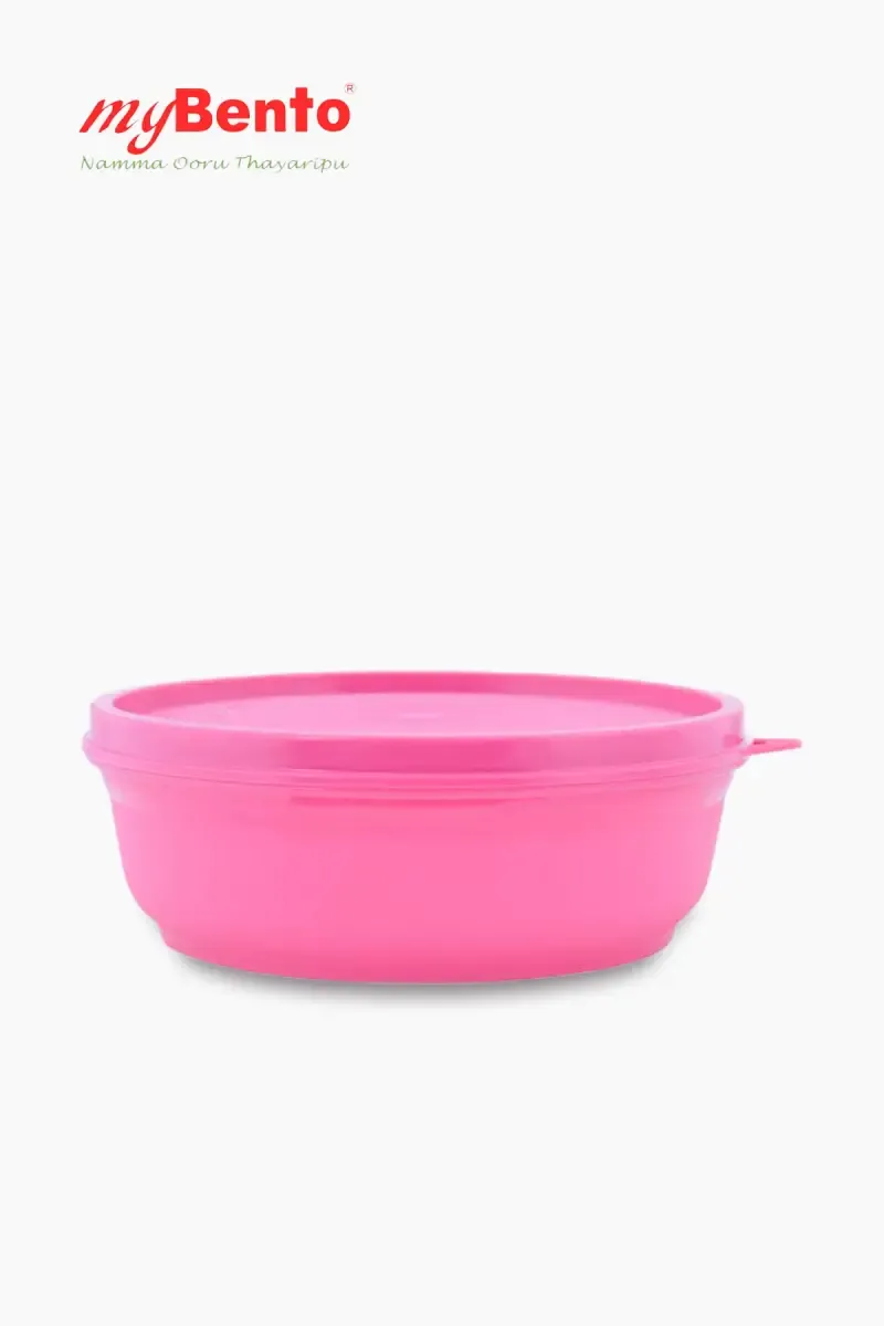 MyBento Plastic Globe Curvey Lunch Box - 680ml