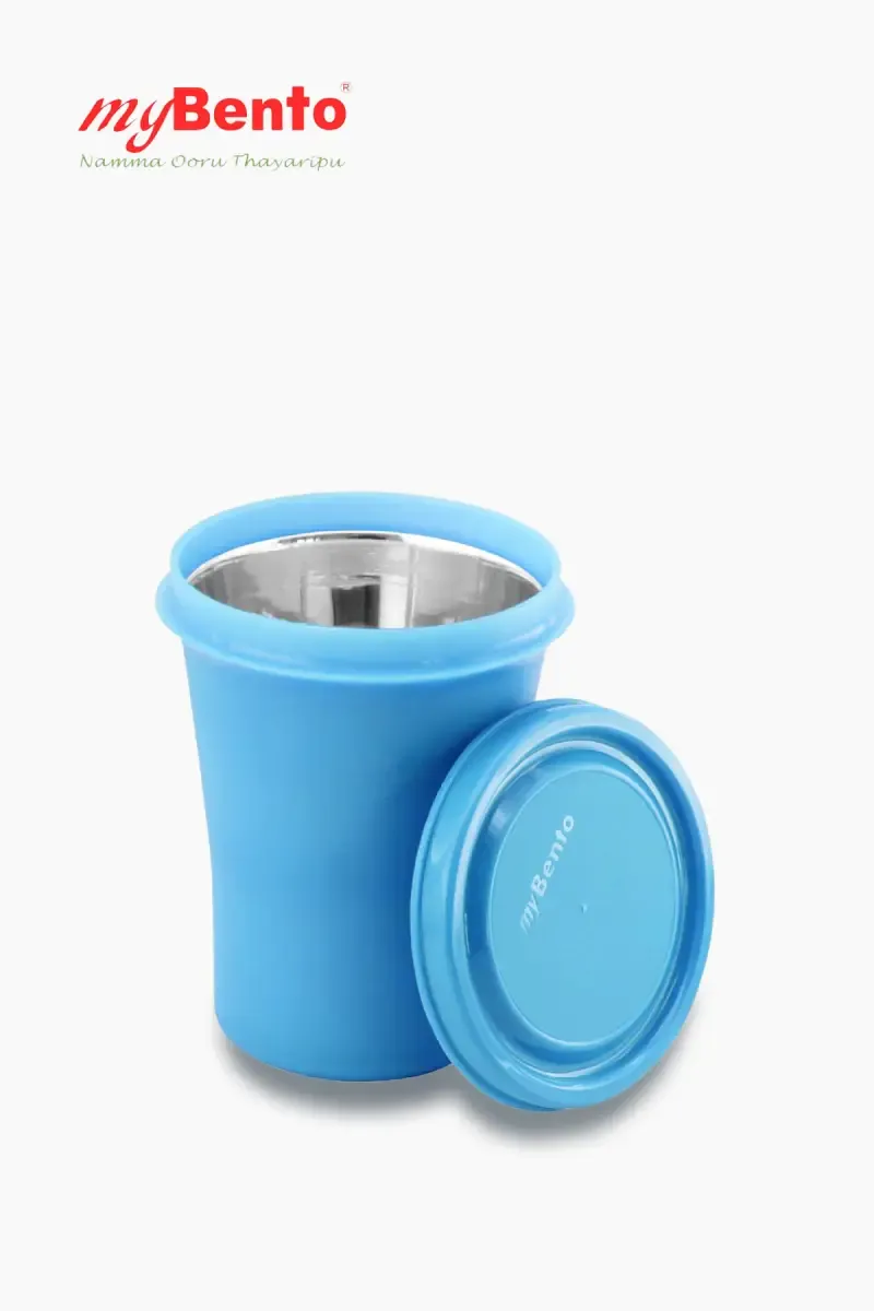 MyBento Plastic & Stainless Steel Passion 3.0H Tumbler - 300 ML