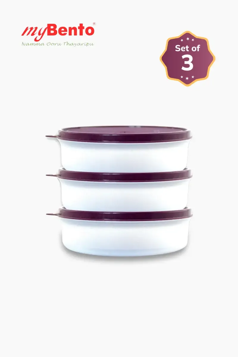 MyBento Plastic Trend Store Container Set - 890ml (Each)