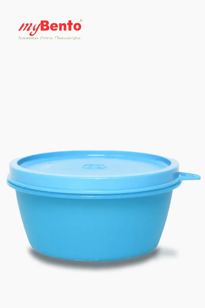 MyBento Plastic New Globemicro Lunch Box - 350ml 009075BLU1