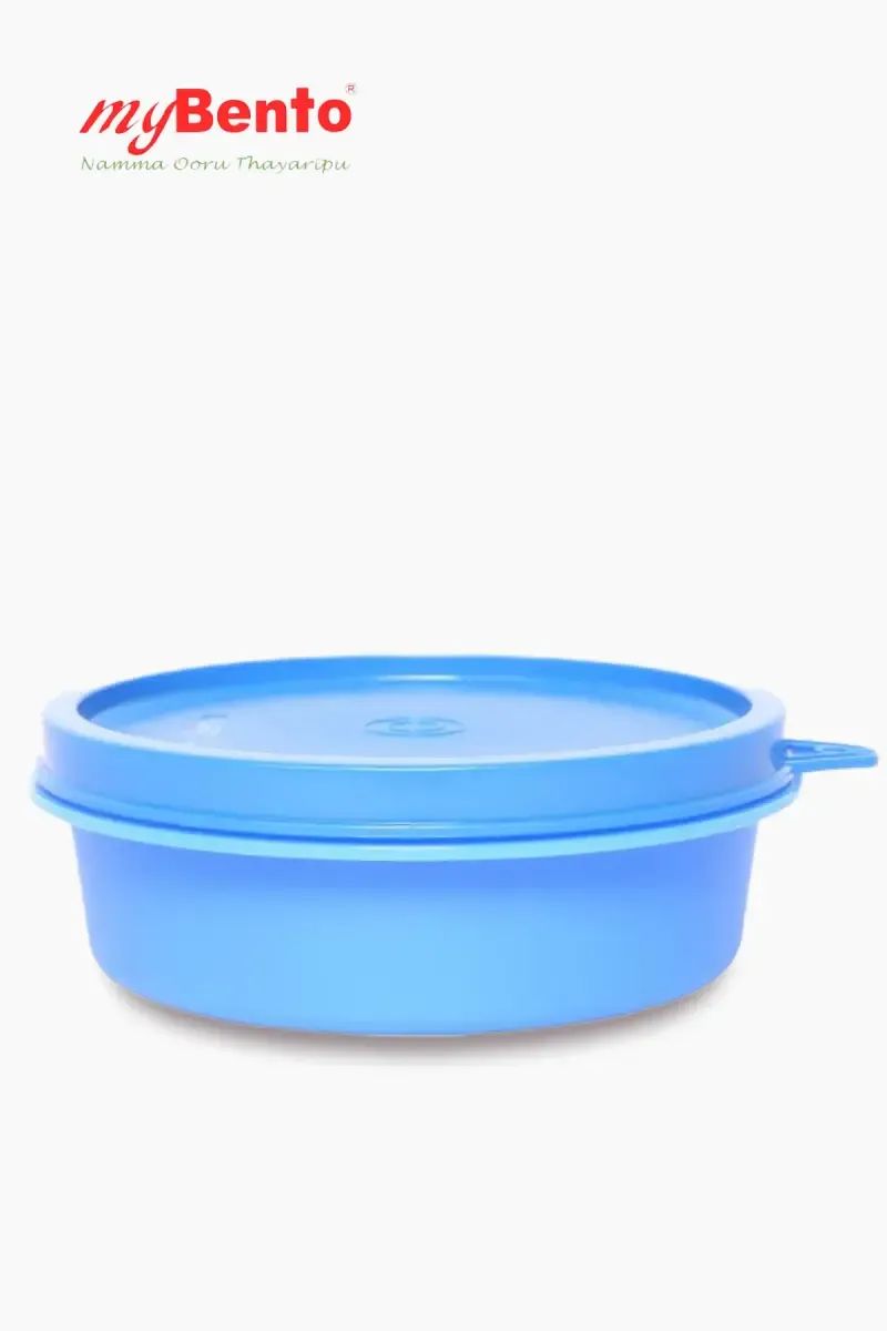 MyBento Plastic New Globenano Lunch Box - 265ml 009077BLU1