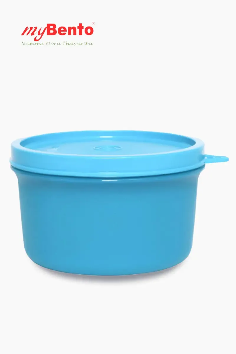 MyBento Plastic New Globestar Lunch Box - 500ml 009084BLU1