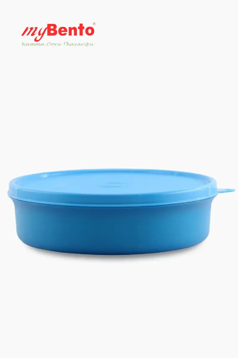 MyBento Plastic Globe Goodly Lunch Box - 890ml 009126BLU1