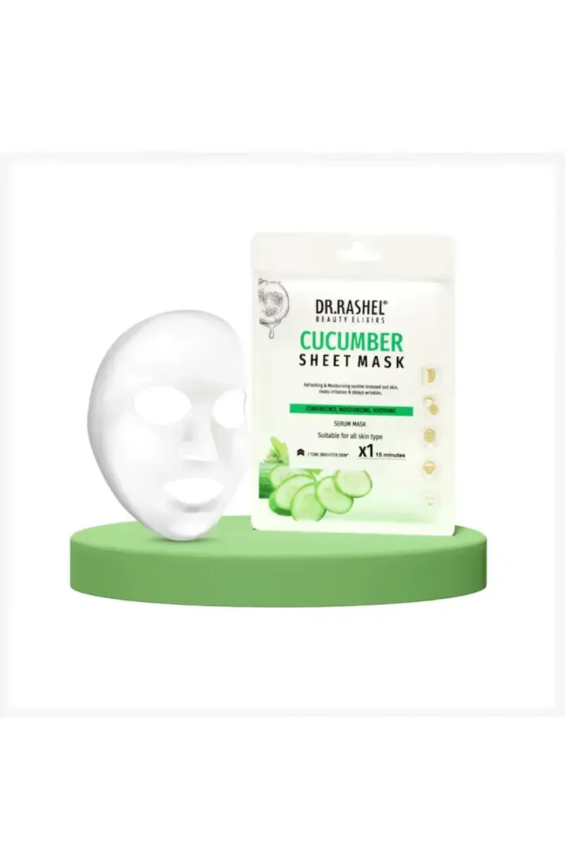Dr.Rashel Cucumber Sheet Mask with Serum - 20g