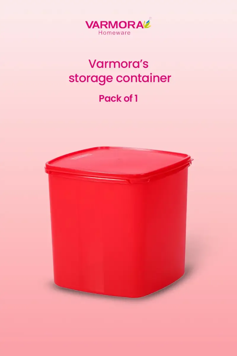 Varmora Plastic V Fresh Container - 6 Ltr