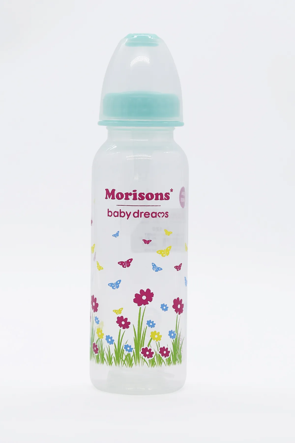 Morisons Baby Feeding bottle with Spoon (Green)-250 ml
