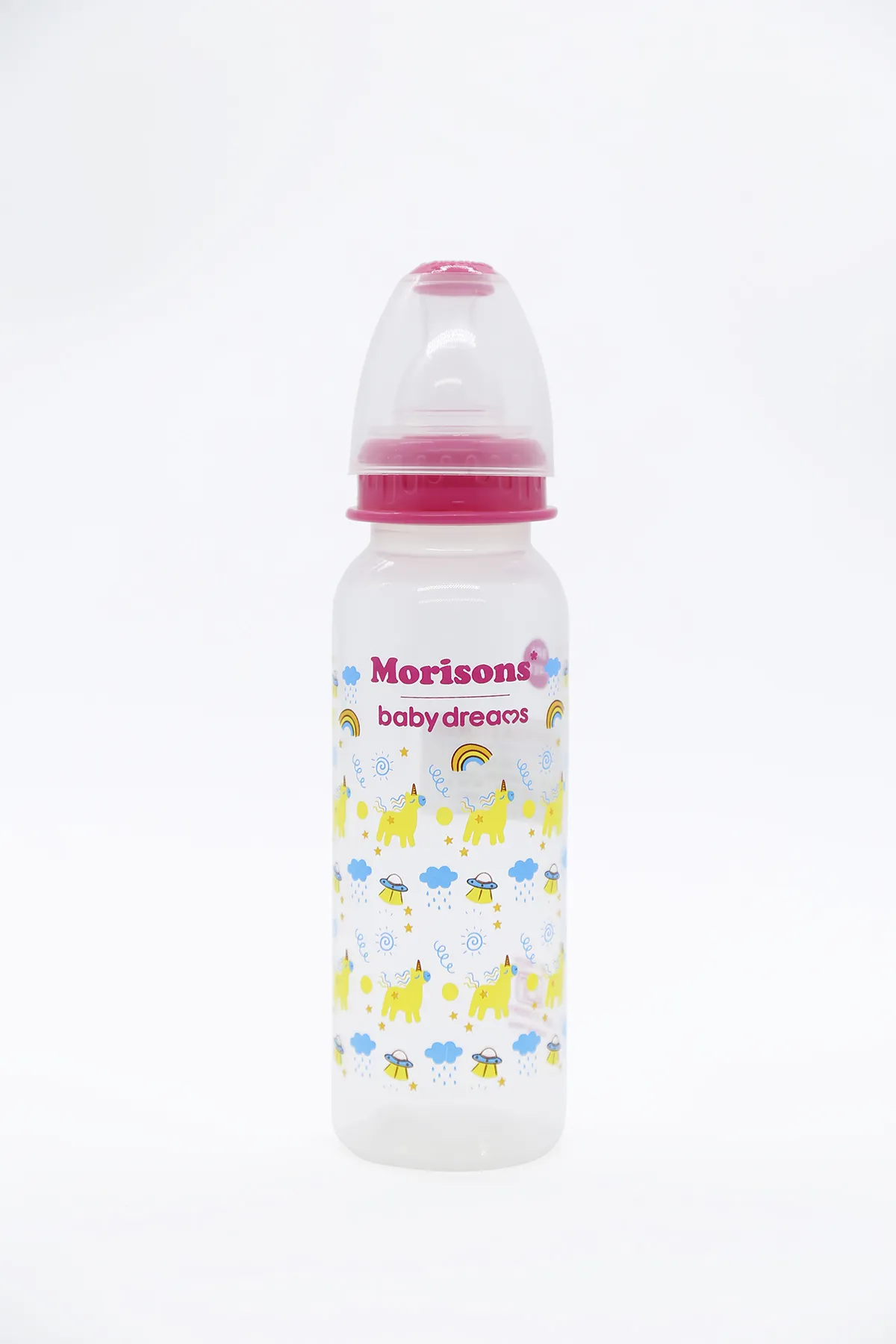 Mee Mee baby Feeding Bottle (Pink) - 250 ml