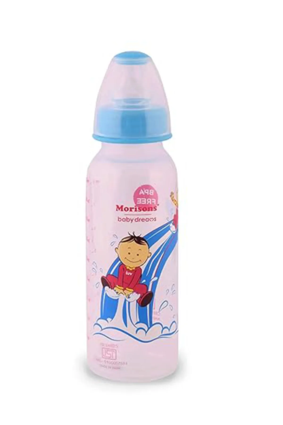 Morisons Feeding Bottle (Blue) - 250 ml 