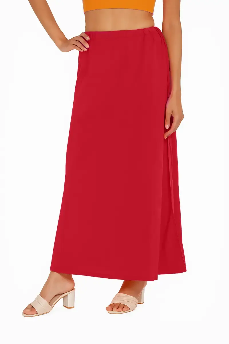 Cotton Solid Inskirt for Women