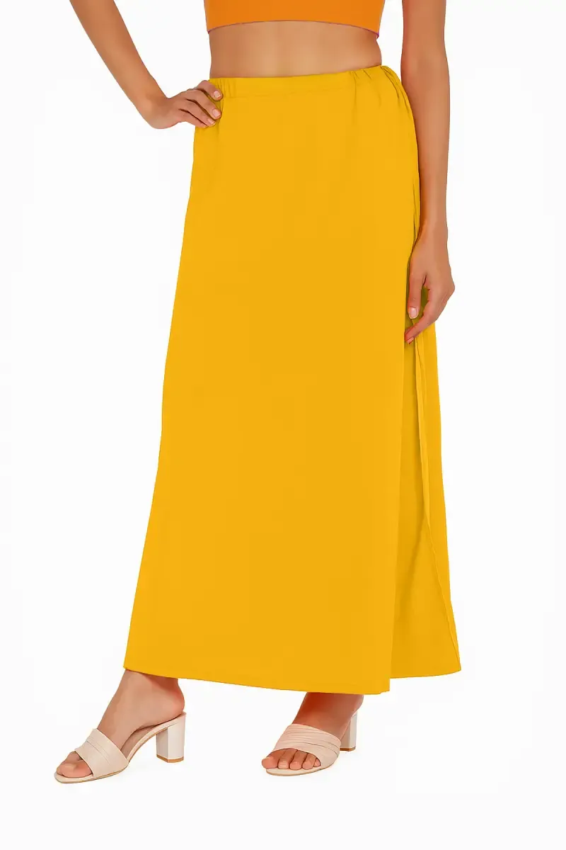 Cotton Solid Inskirt for Women