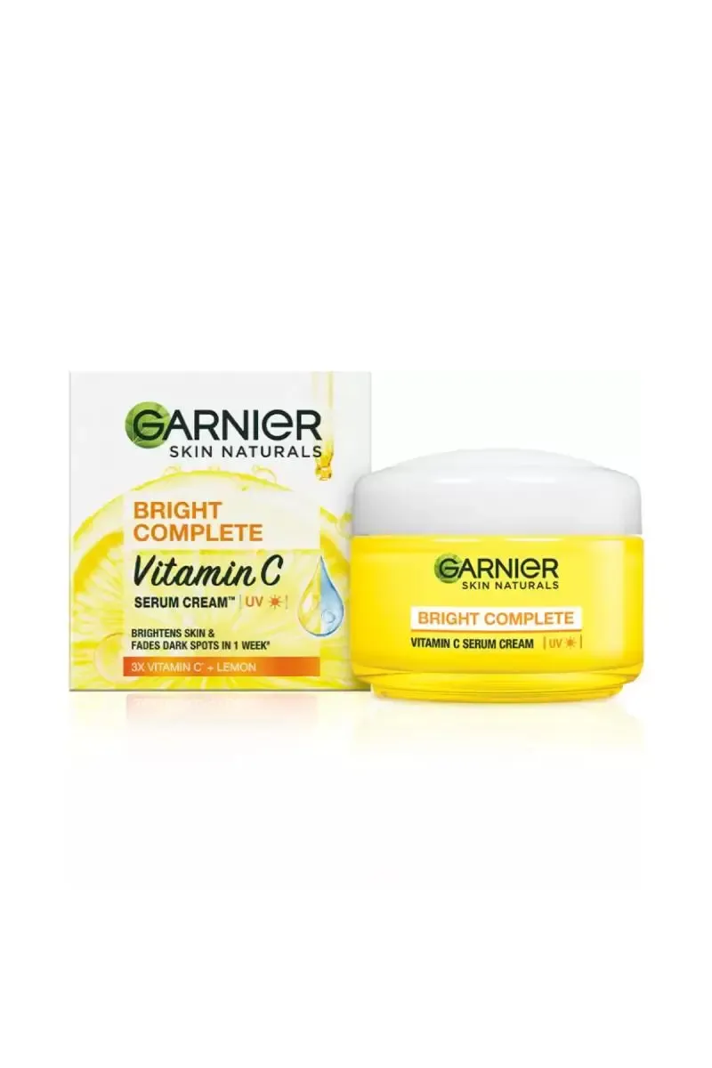 Garnier Skin Naturals Bright Complete Vitamin C Serum Cream | UV - 45g