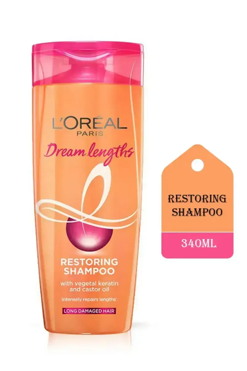 L'Oreal Paris Dream Lengths Restoring Shampoo - 340 ml