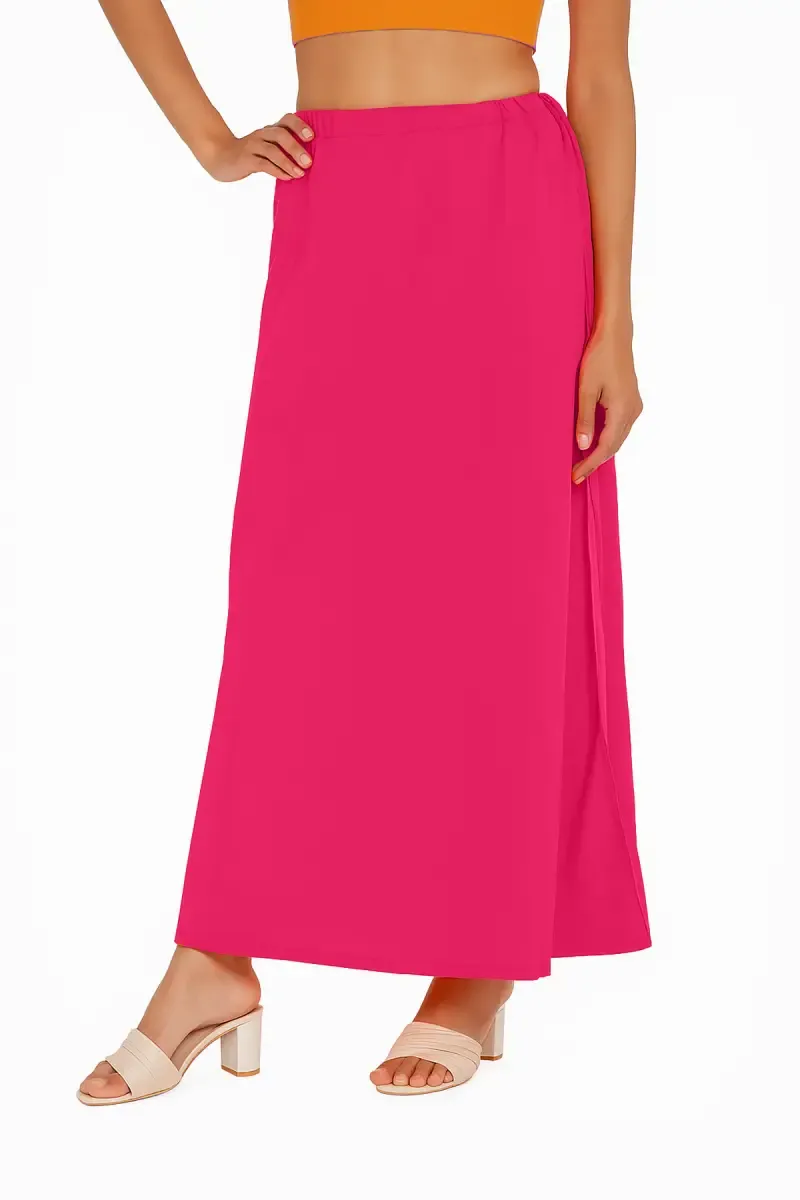 Cotton Solid Inskirt for Women