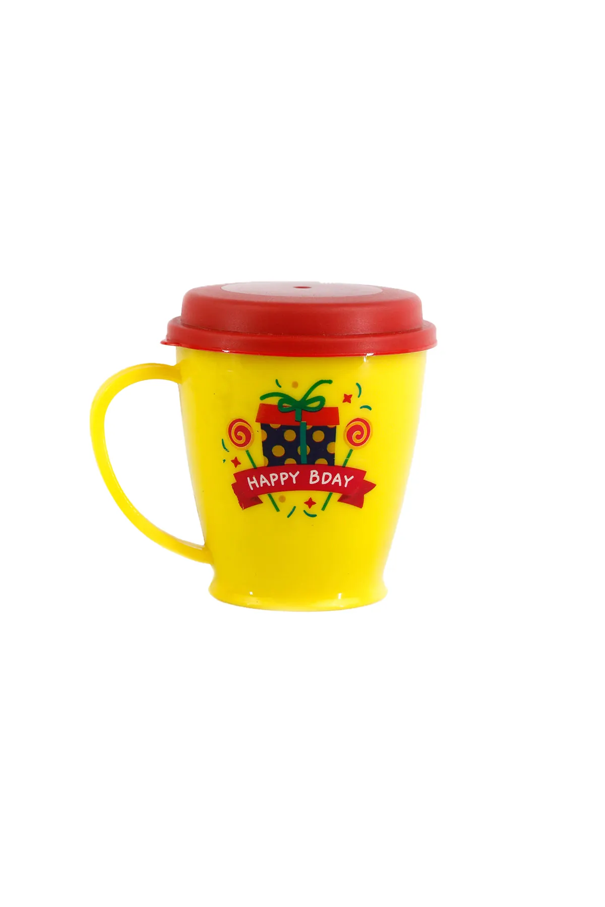 Plastic & Stainless Steel Mug with Lid - 200ml