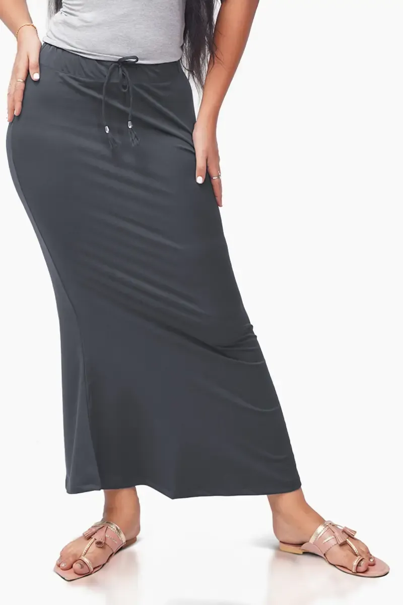 Cotton Viscose Blend Mermaid Saree Shapewear for Women 010313GREXXL