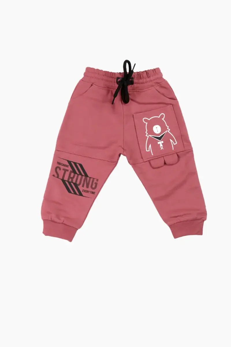 Printed Joggers for Just Born 010370PIN12YRS