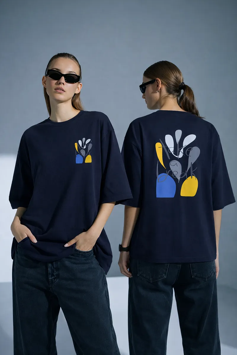 Cotton Typographic Printed T-Shirt for Women