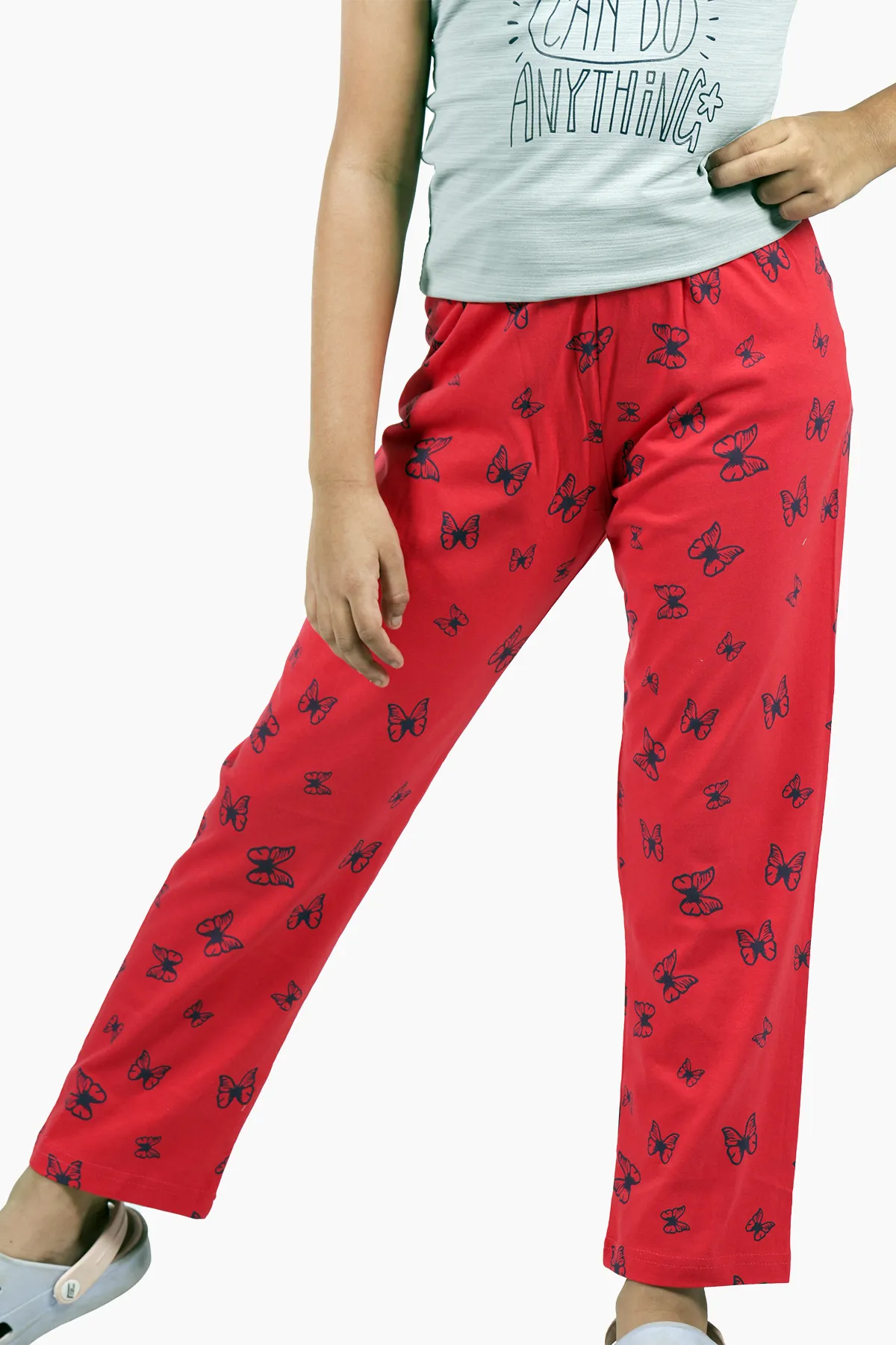 Girl's Cotton Printed Pyjama Pant (4 - 8 Yrs)