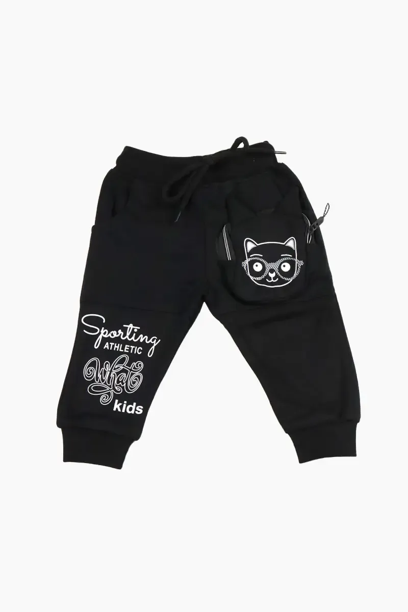 Just Born Polycotton Joggers 010576BLA23YRS