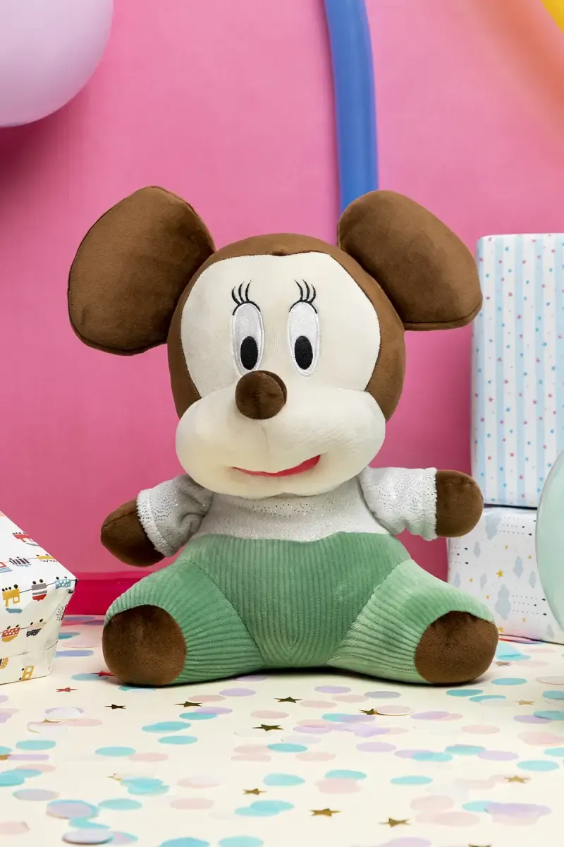 Squeaky Mouse Super Soft Toy  010645GRE
