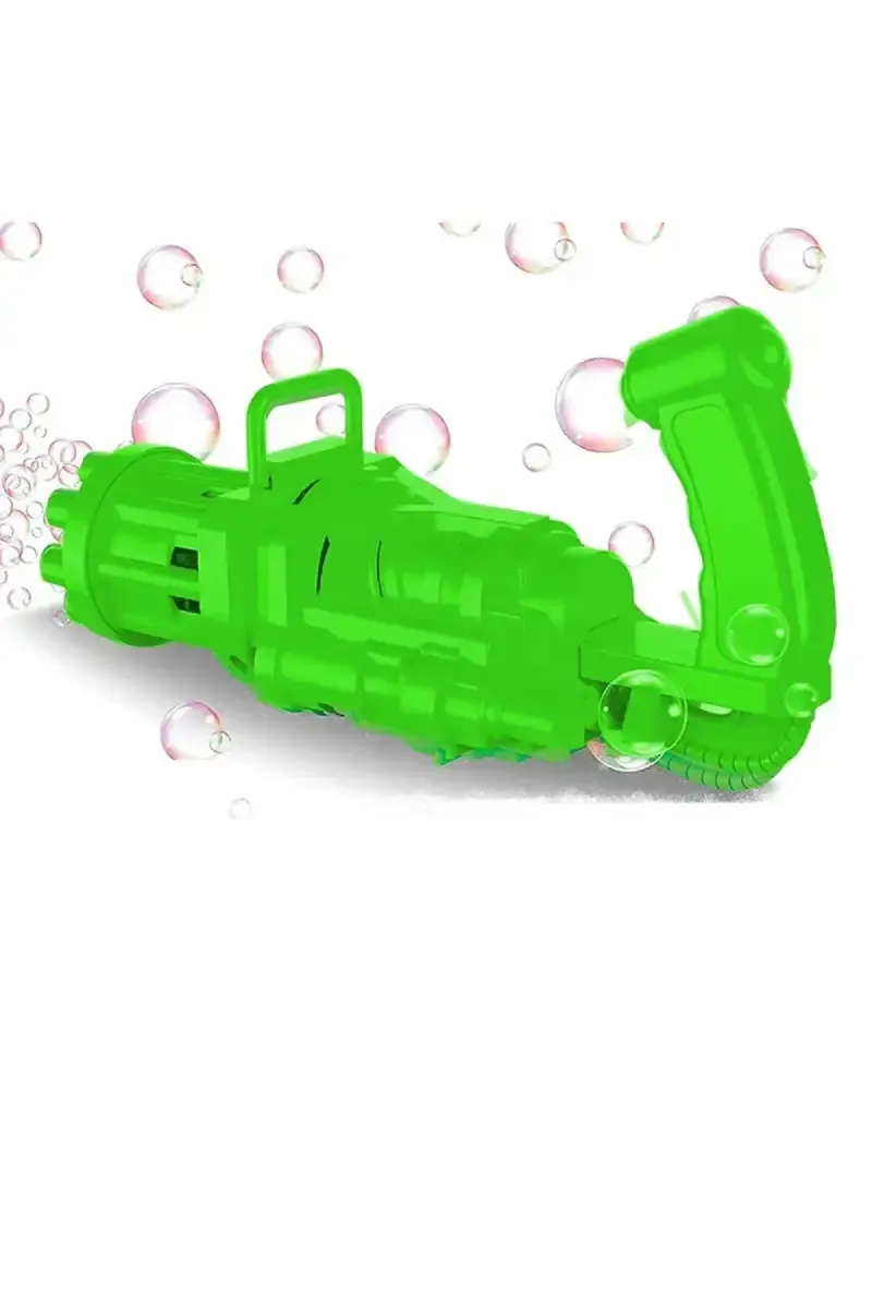 Bubble Maker Machine Water Gun Toys For Kids (Green)