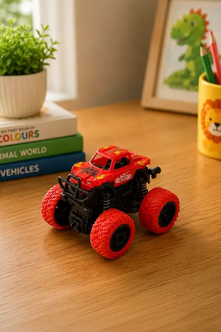 Big Wheels Monster Truck Toys (2 Pcs)