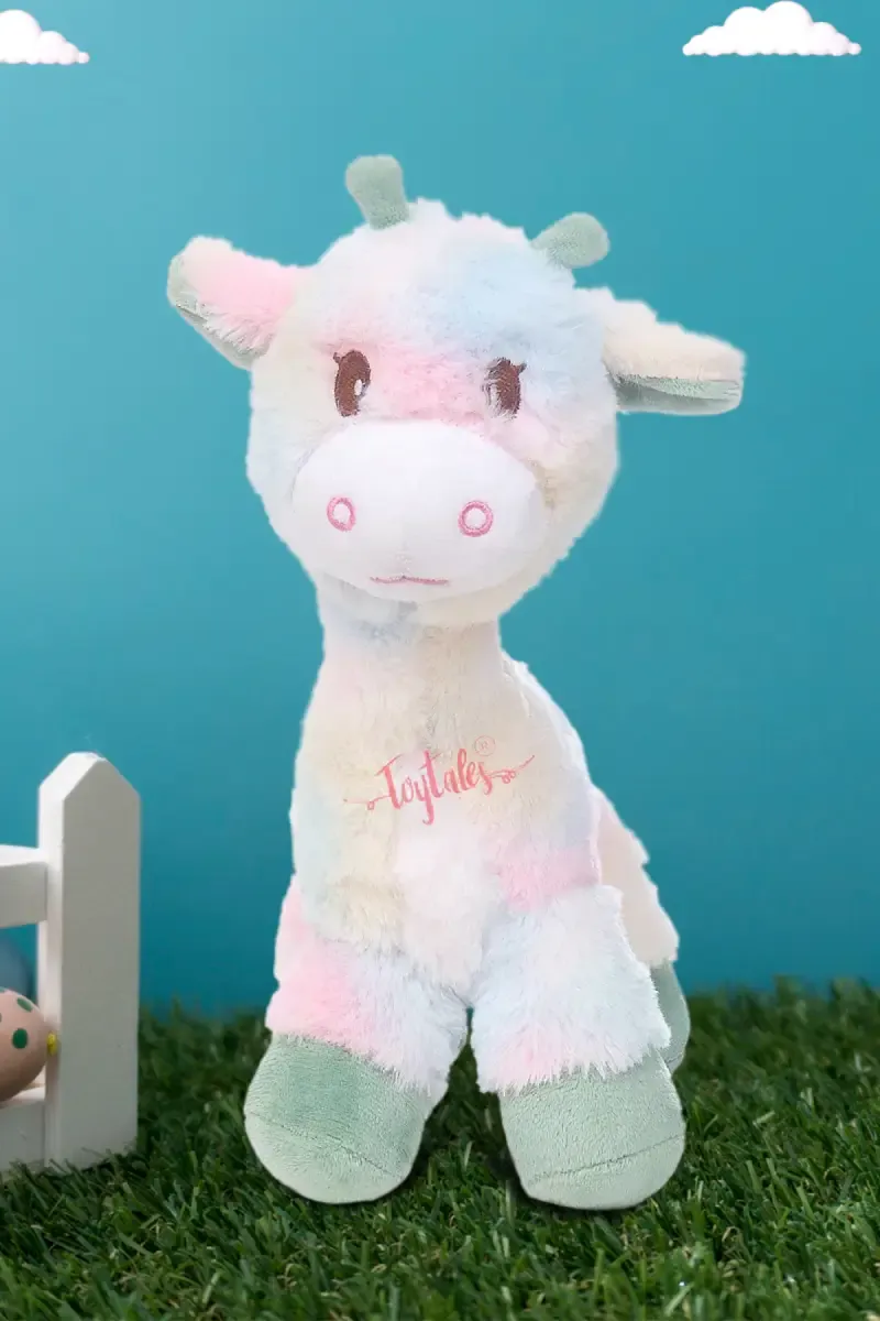 Polyester Giraffe Stuffed Soft Toy - 30 Cm