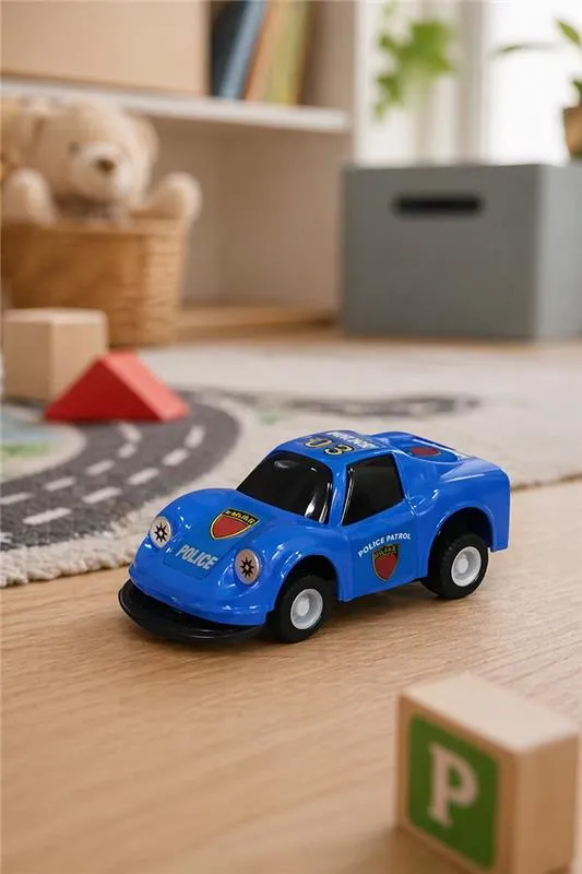 Nissan City Services Police Car Toy - (Blue)