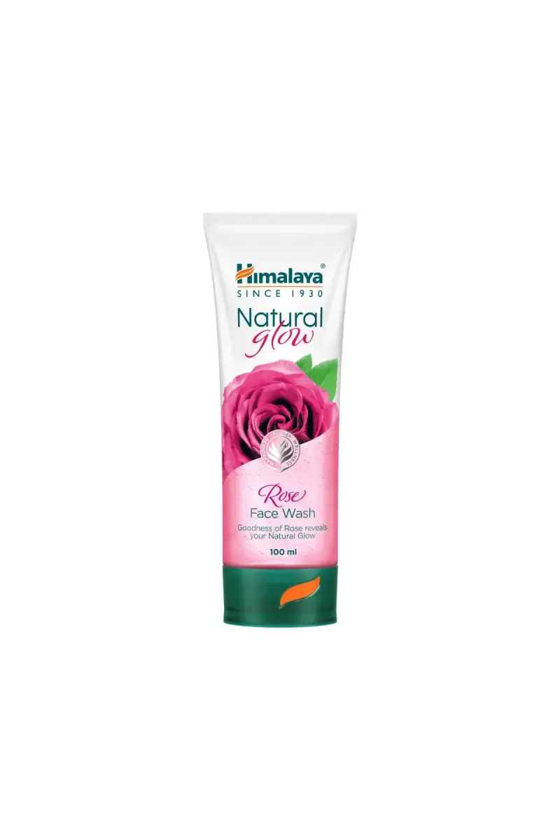 Natural Glow Rose Face Wash - 100 ml