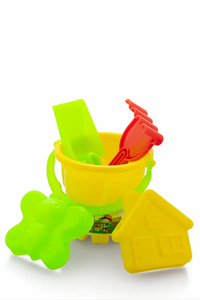 Plastic Beach Play Set for Kids (5 Pcs )- Assorted Colors