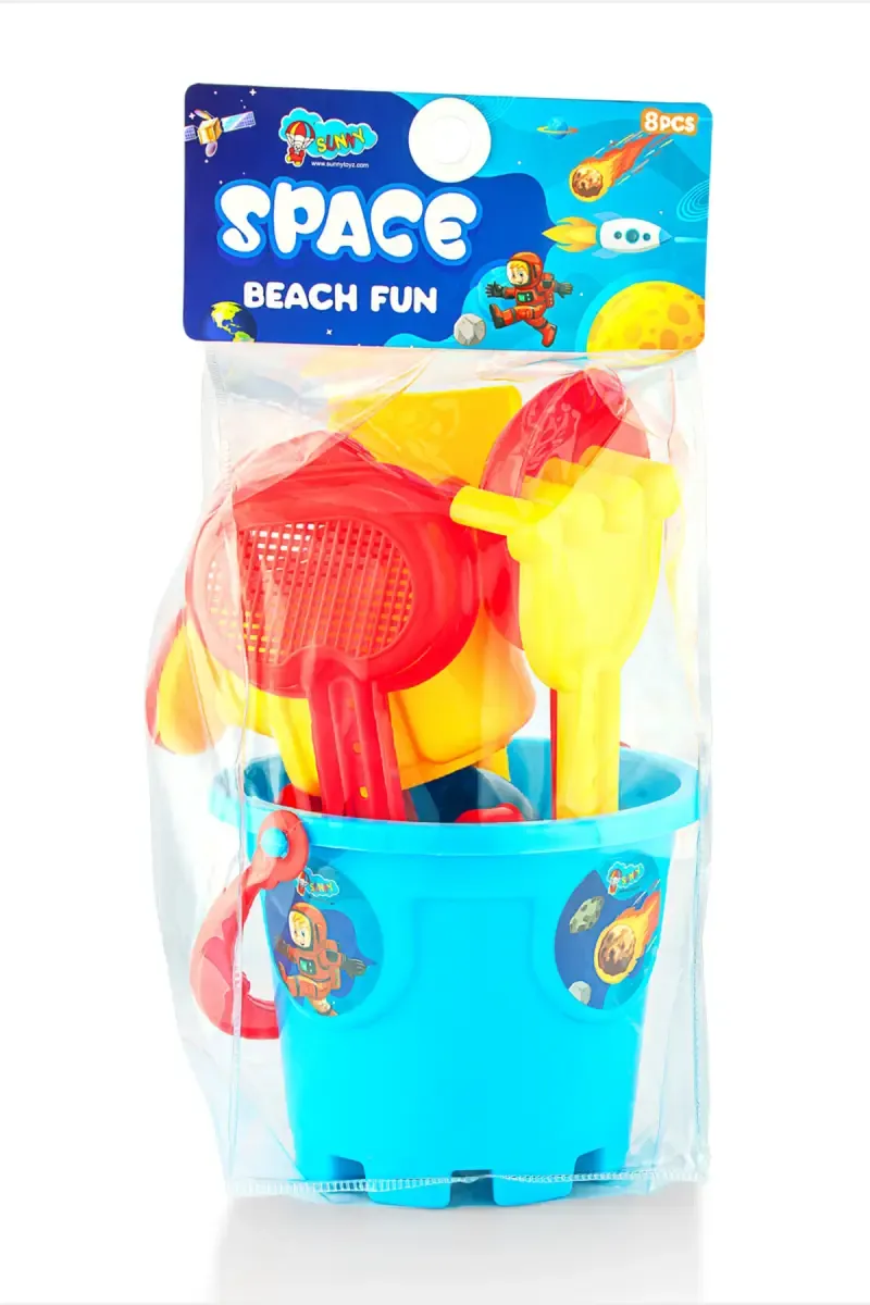 Space Beach Sand Toy Castle Play Set