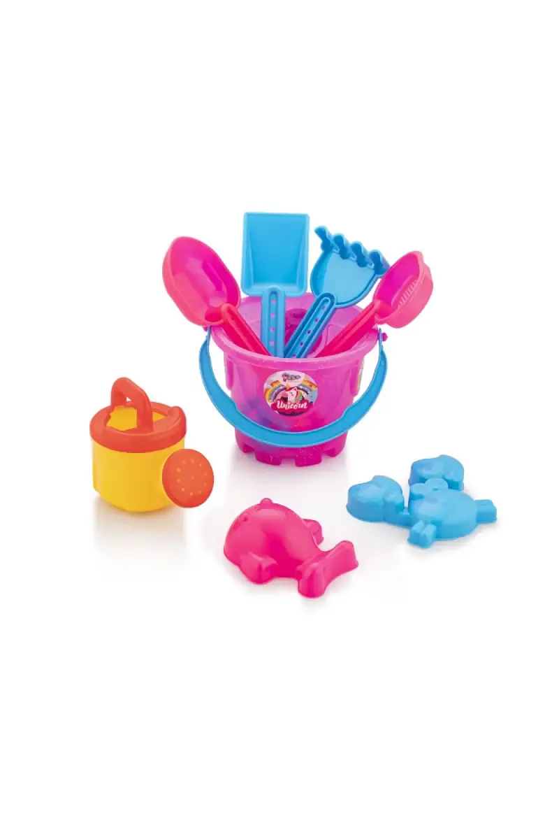 Unicorn Beach Fun Builder Toy Set - 8 Pcs