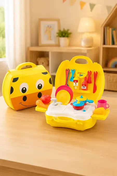 My First Kitchen Set (Yellow) - 28 Pcs 010905YEL