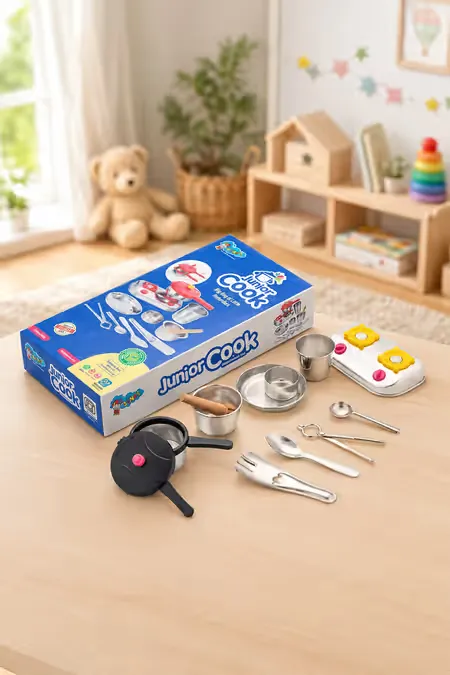 Junior Cook Big & Safe Kitchenware Toy Set